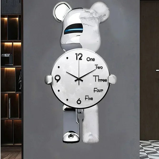 Bright Star Shaped LED Wall Clock