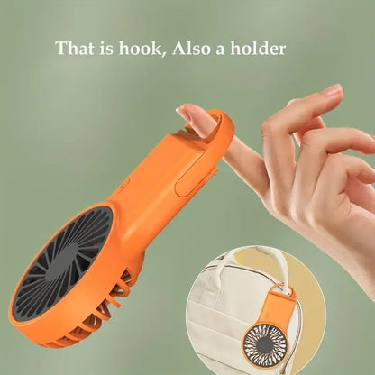 Compact Folding USB Fan with Clip for Travel
