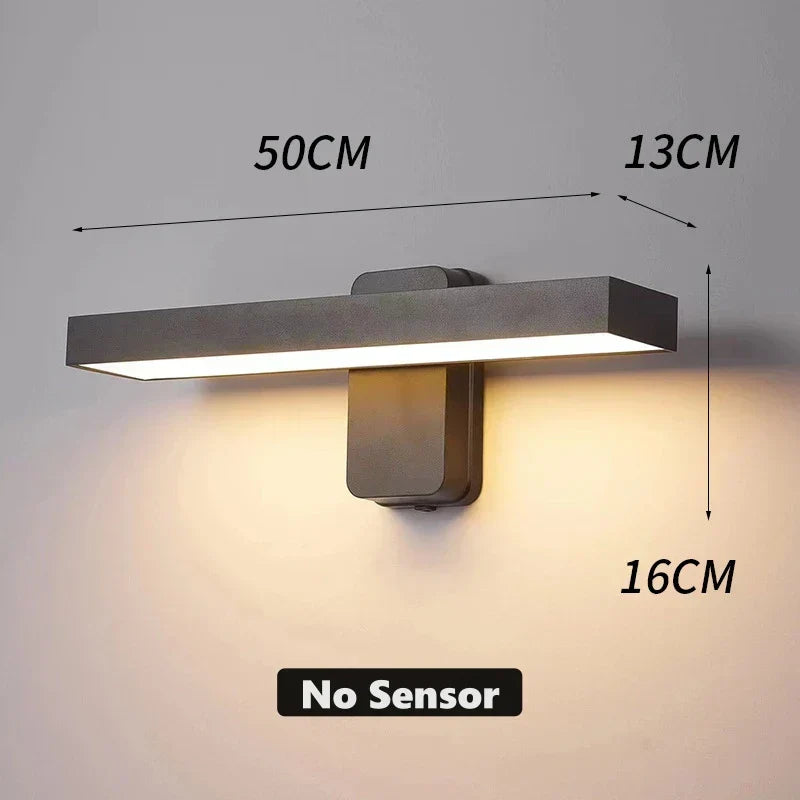 Weatherproof Motion Activated LED Outdoor Wall Light