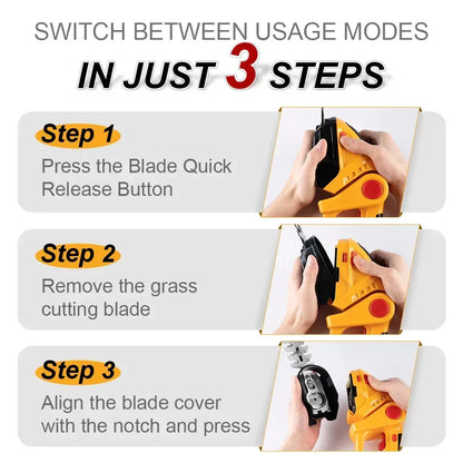 EasyCut Cordless Compact Handheld Lawn Mower