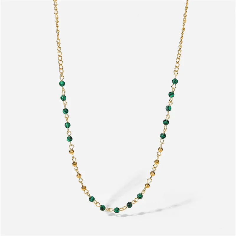 Elegant Luxury Stone Pendant Necklace