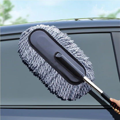 Premium Car Detailing Retractable Wax Brush Kit