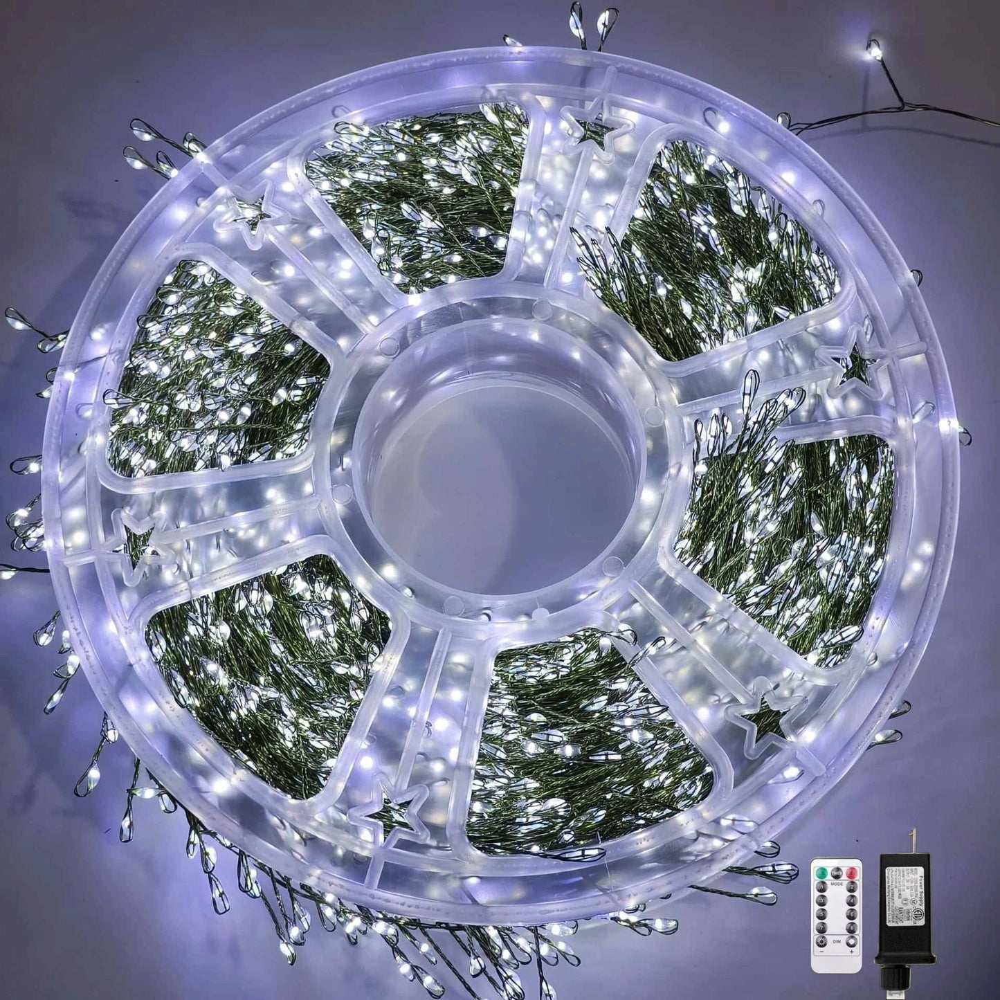 Vibrant LED String Lights with Remote