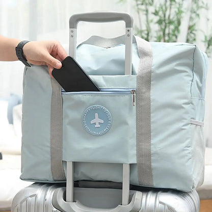 Spacious Folding Luggage Bag with Extra Pockets - Luxicro