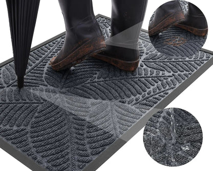 Heavy Duty Waterproof Door Mat Non Slip - Luxicro