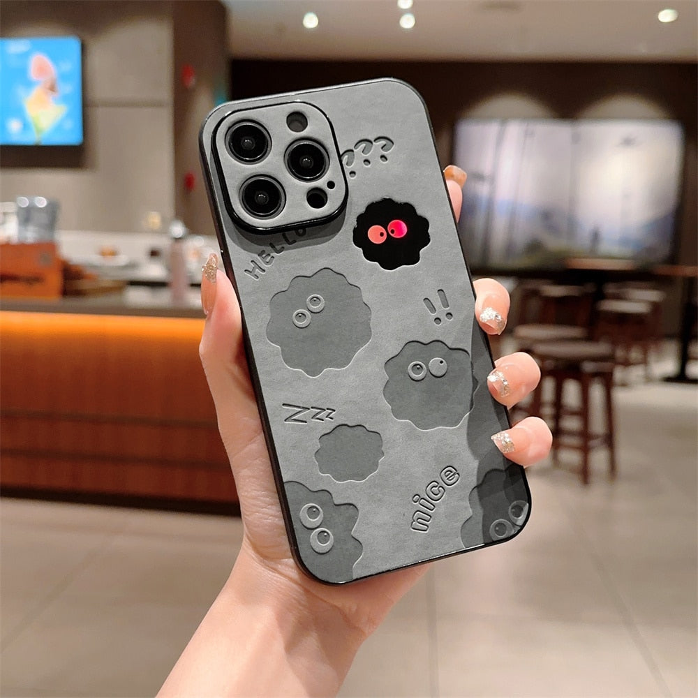 Colorful Pet Proof Leather Phone Case