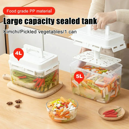 Clear Kitchen Storage Fermenting Jar