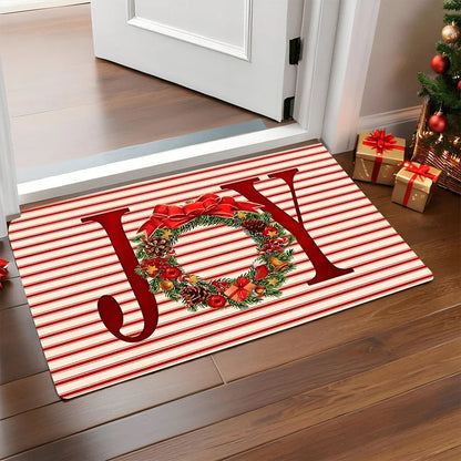 Christmas Santa Door Welcome Mat