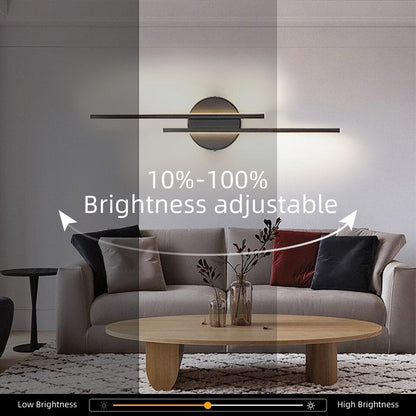 Bright Adjustable LED Wall Light with Soft Shade