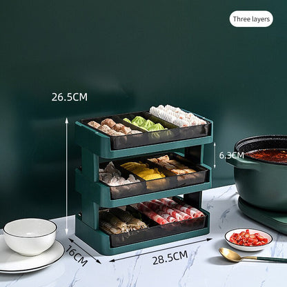 Space Saving Kitchen Shelf Organizer Rack