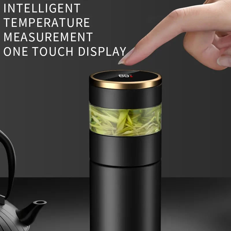 Smart Thermal Water Bottle with Digital Temperature Screen