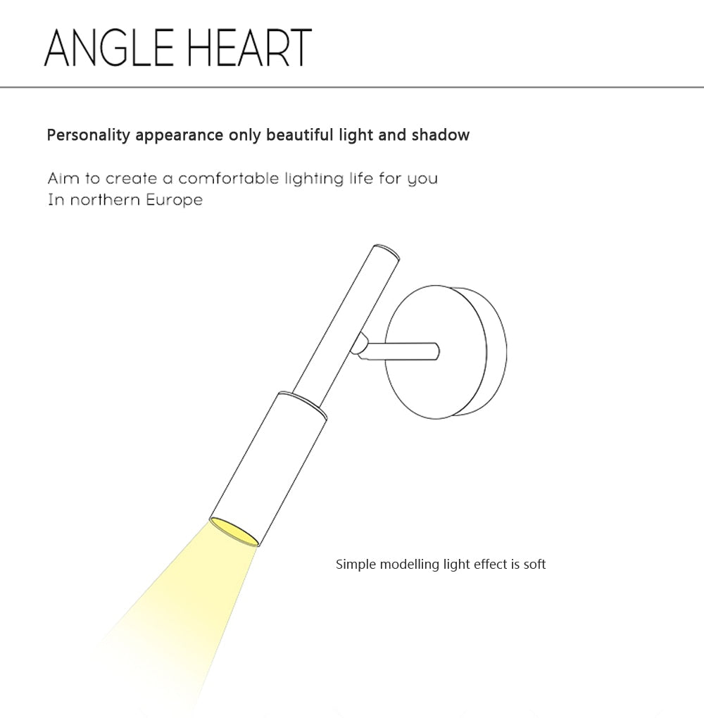Versatile Adjustable Reading Wall Lamp