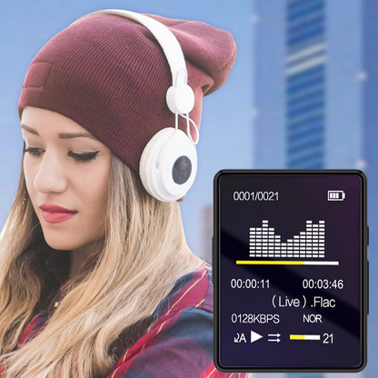 Portable Wireless MP3 Player with LED Screen