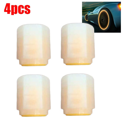 Bright LED 4PCS Car Wheel Valve Caps