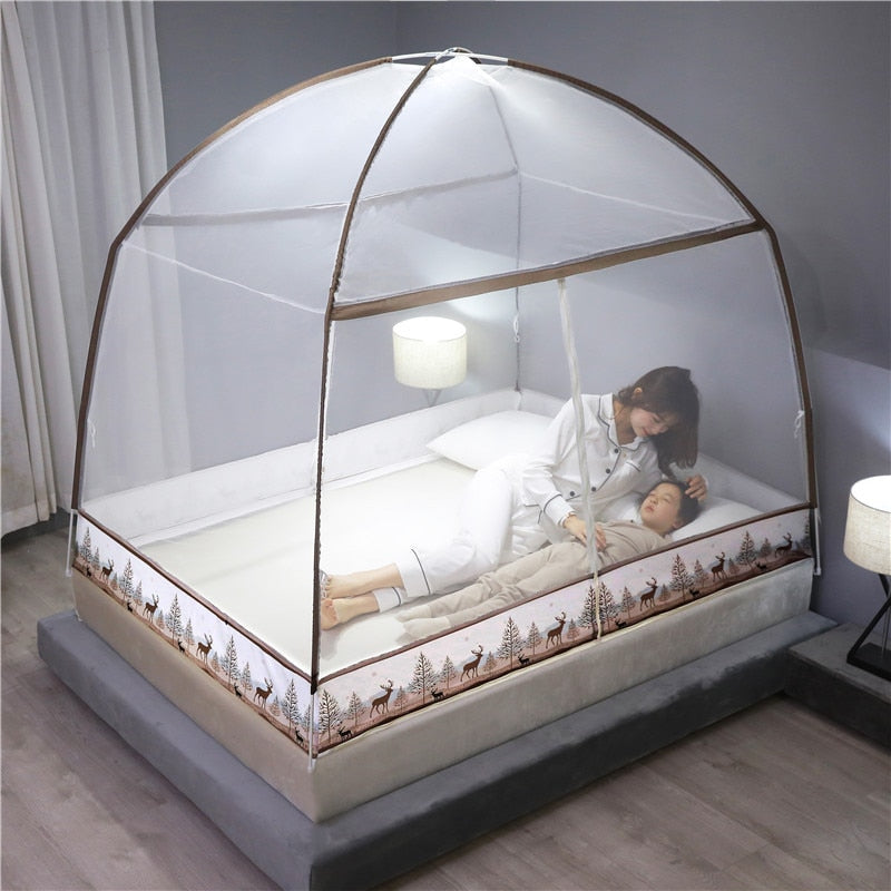 Collapsible Mosquito Net Bed Canopy