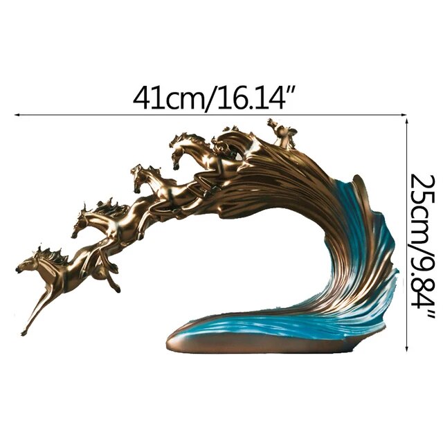Beautiful Horse Statue Home Decoration
