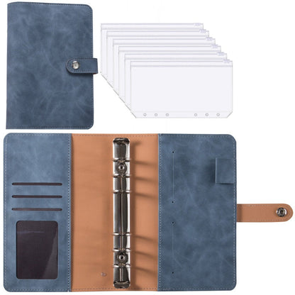 Luxury Leather Wallet Journal Planner Combo