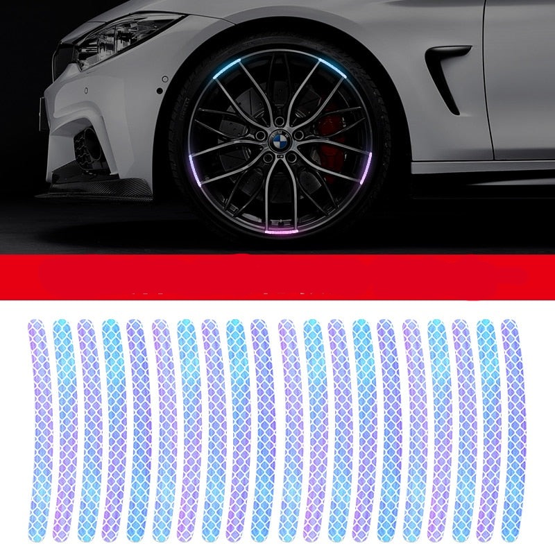 Bright Car Safety Reflective Decals