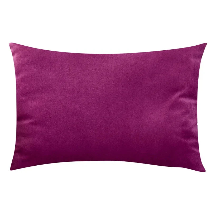 Luxurious Soft Black Cushion Cover