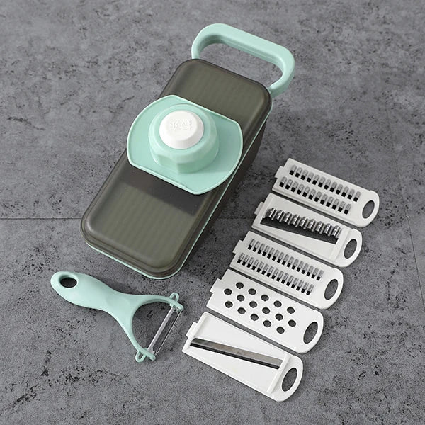 Quick 5-in-1 Vegetable Chopper Kitchen Tool Set - Luxicro