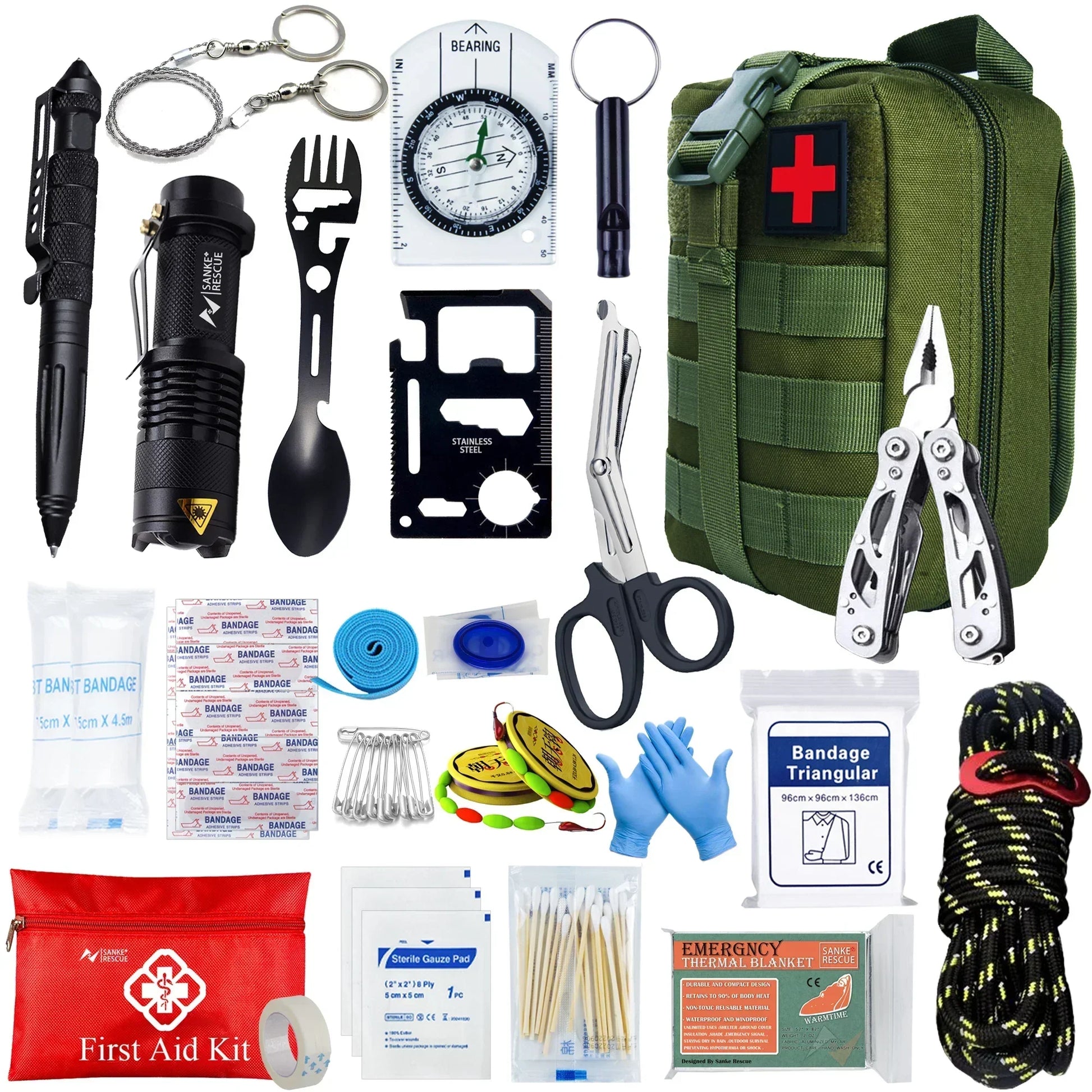 Portable First Aid Kit Backpack - Luxicro