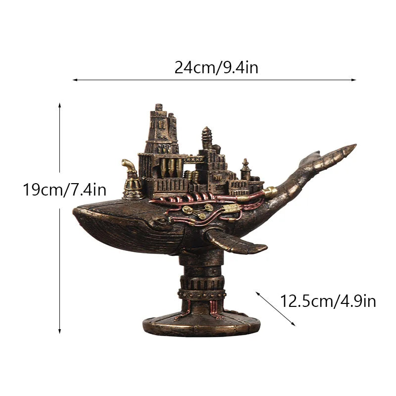 Colorful Ocean Desk Figurine Decor Statue