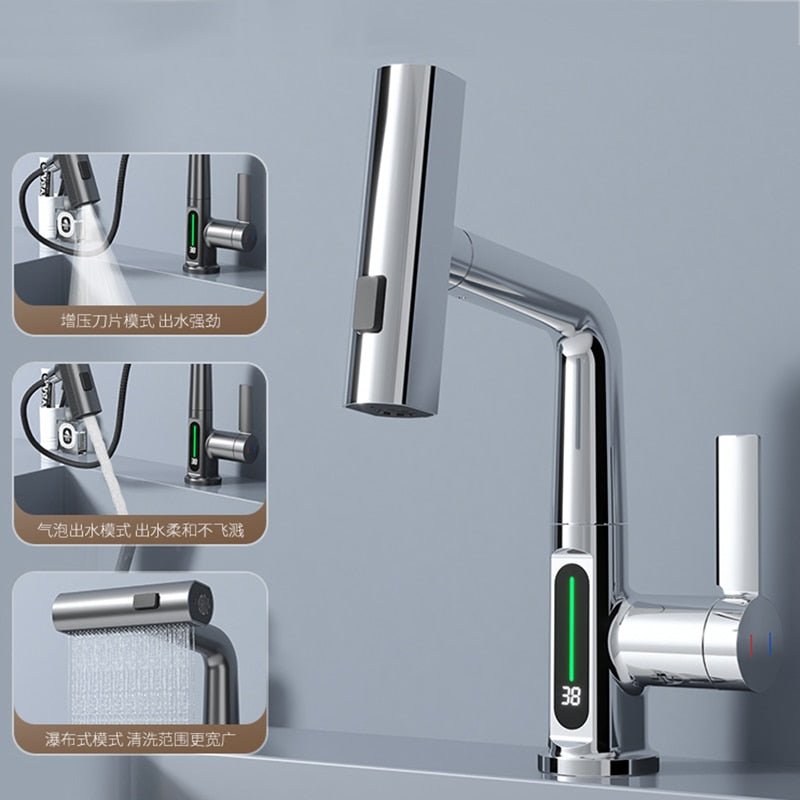 Modern Touchless Kitchen Faucet