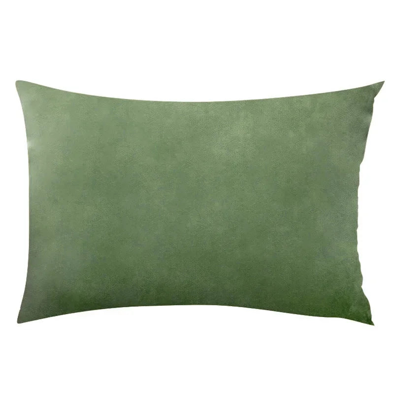 Luxurious Soft Black Cushion Cover