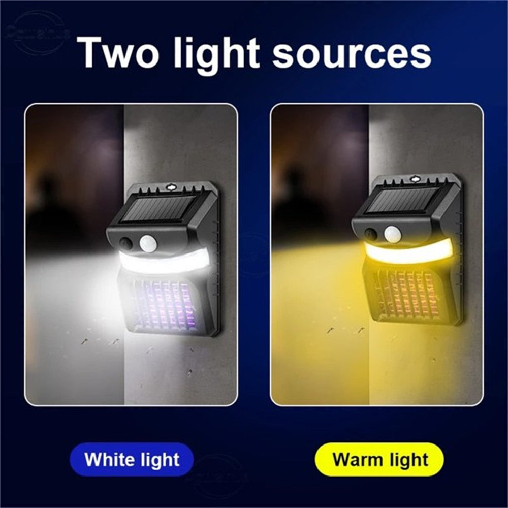 Motion Activated Garden Pest Control Lamp