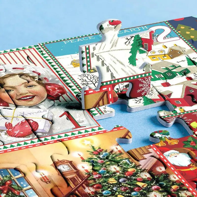Fun Daily Puzzle Christmas Countdown