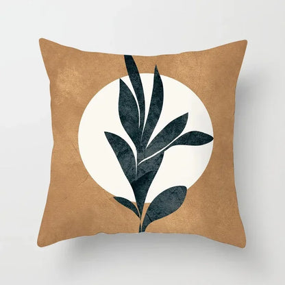 Delicate Flower Pattern Throw Pillow Cover