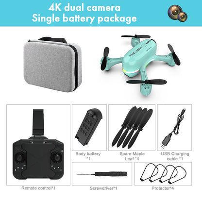 Portable Small 2HD Camera Quadcopter Drone