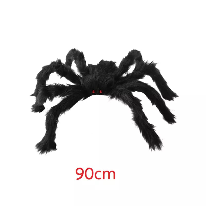 Big Black Spider Halloween Decoration