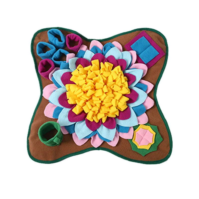 Exciting Puzzle Dog Snout Training Mat