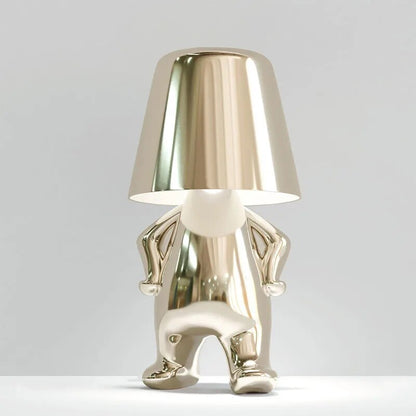 Stylish Resin LED Desk Lamp – Contemporary Home Decor Light