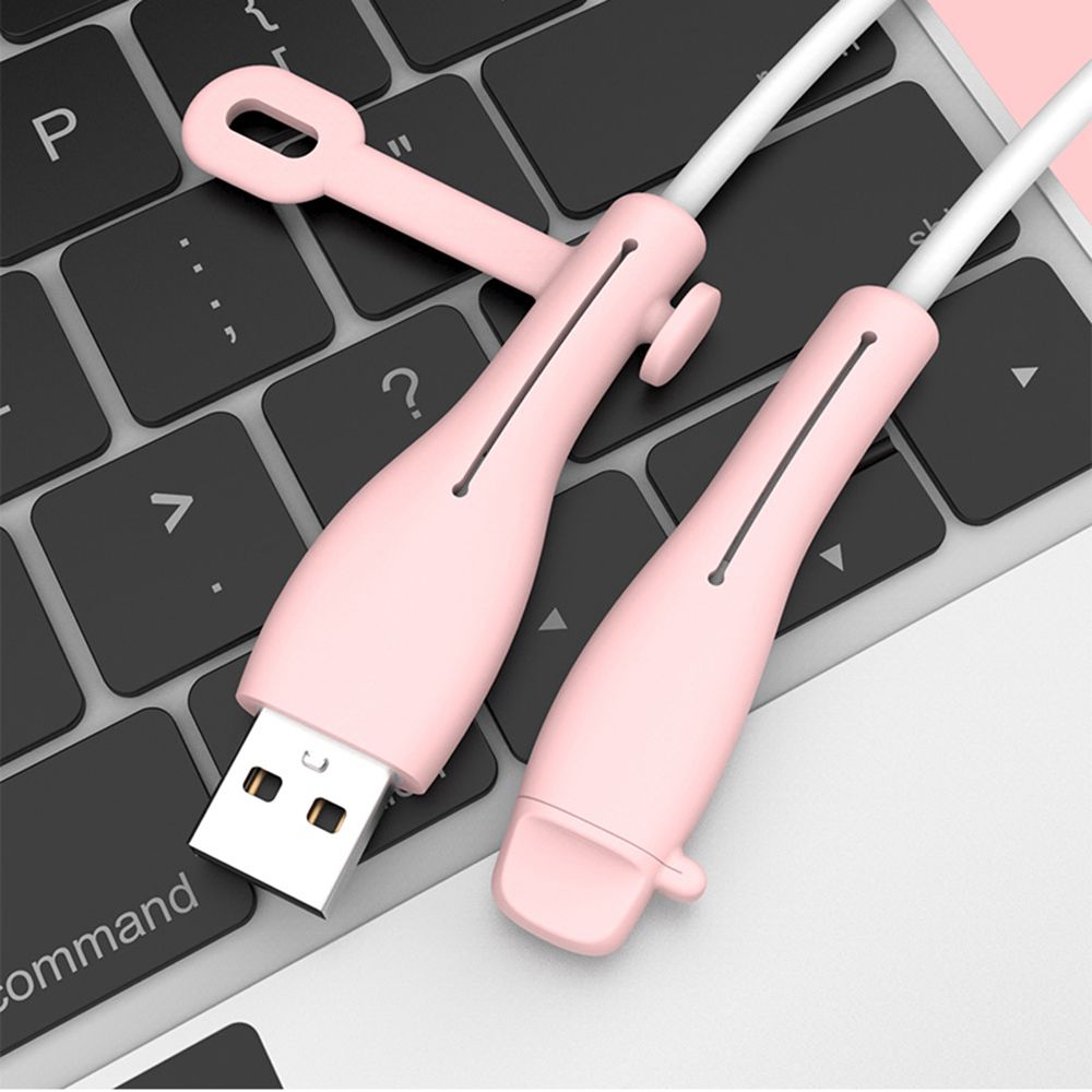 Durable Silicone Phone Charger Cable Guard