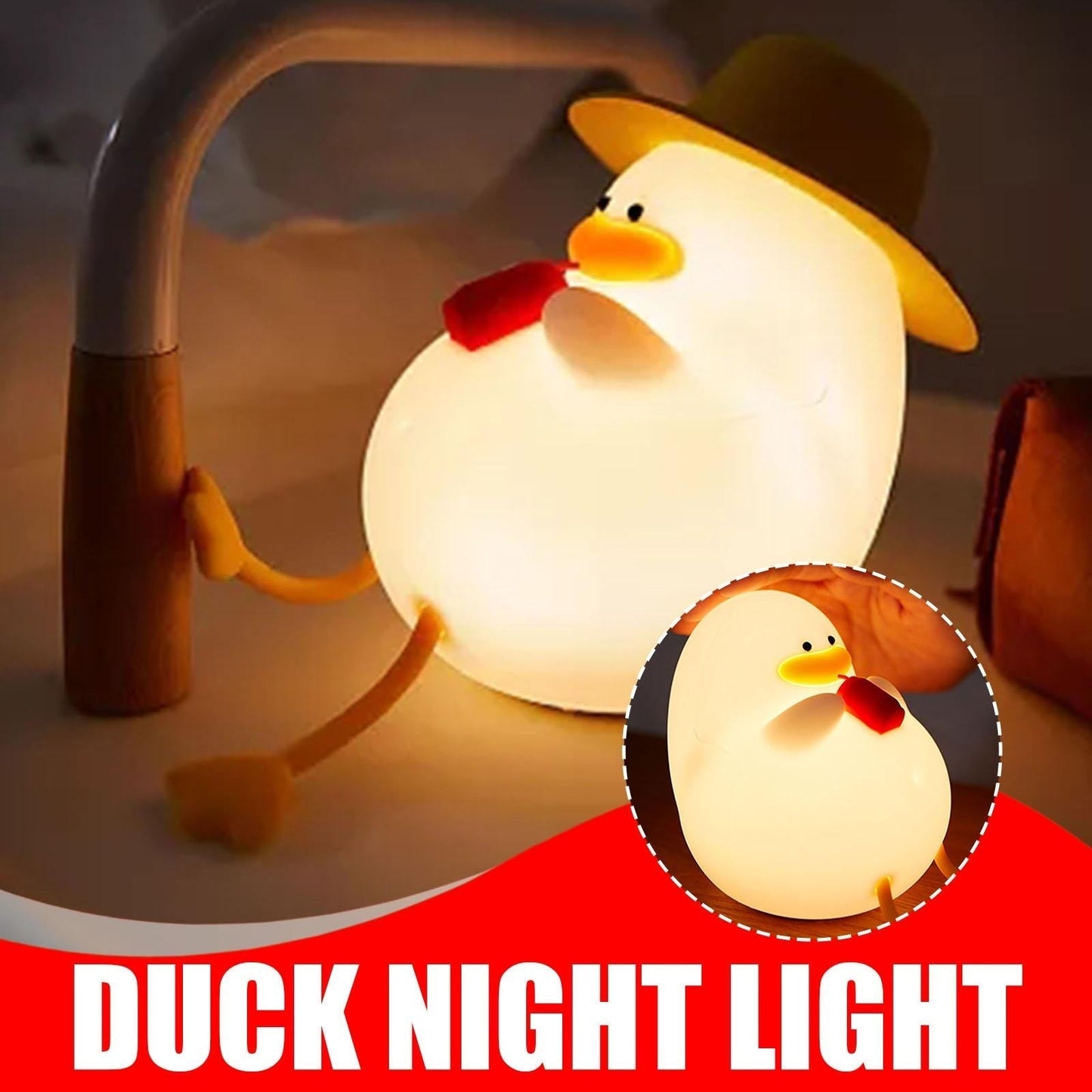 Cozy Duck Ambient LED Night Light