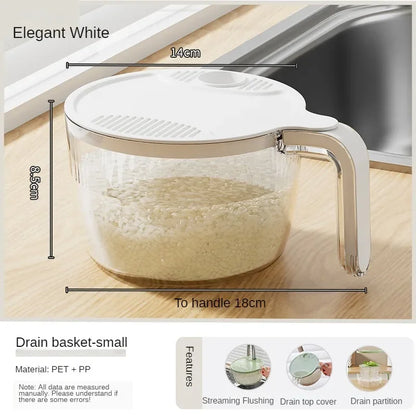 Simple Kitchen Rice Drain Colander