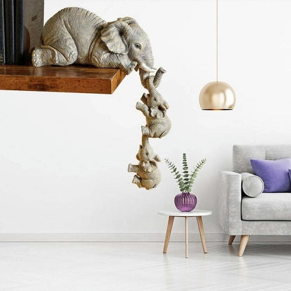 Adorable Elephant Figurine Home Decoration
