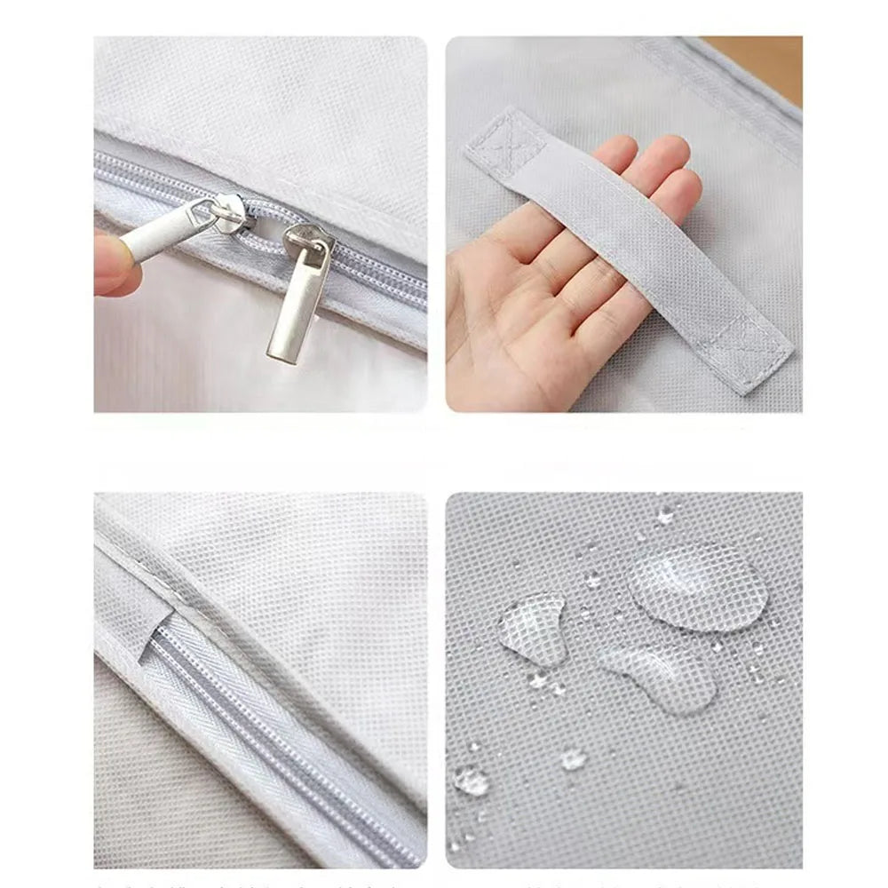 Collapsible Closet Storage Bag for Clothes & Linens