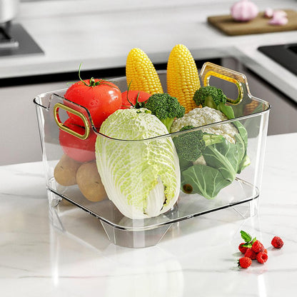 Compact Folding Vegetable Rinse Basket