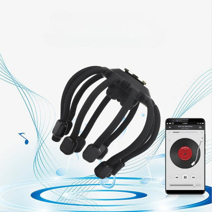 Compact Rechargeable Massage Headphones with Comfort Grip - Luxicro
