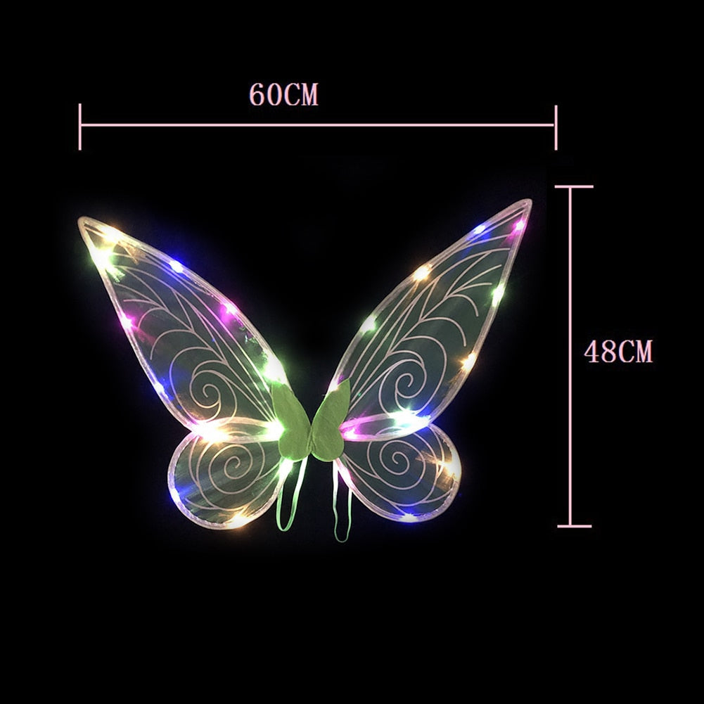 Shiny Colorful Fairy Wings