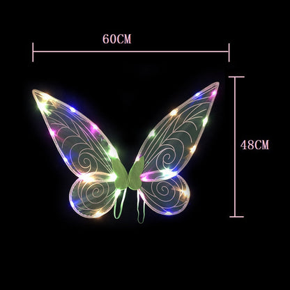 Shiny Colorful Fairy Wings