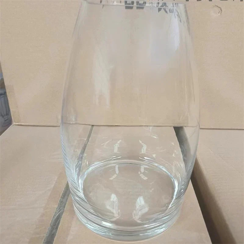 Beautiful Mini Clear Glass Flower Vase
