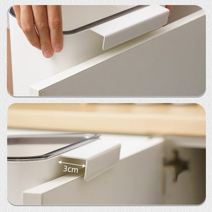 Wall Mount Compact Kitchen Trash Bin