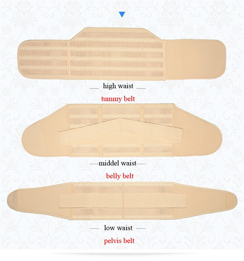 Comfortable Post Pregnancy Belly Wrap Shaper Belt