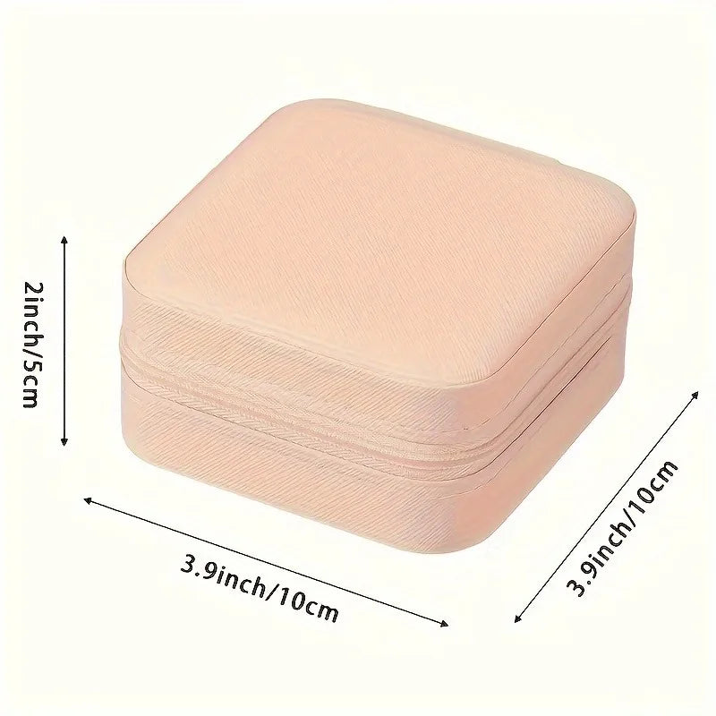 Compact Travel Jewelry Storage Case