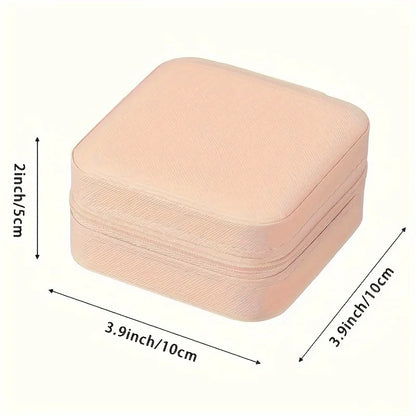 Compact Travel Jewelry Storage Case