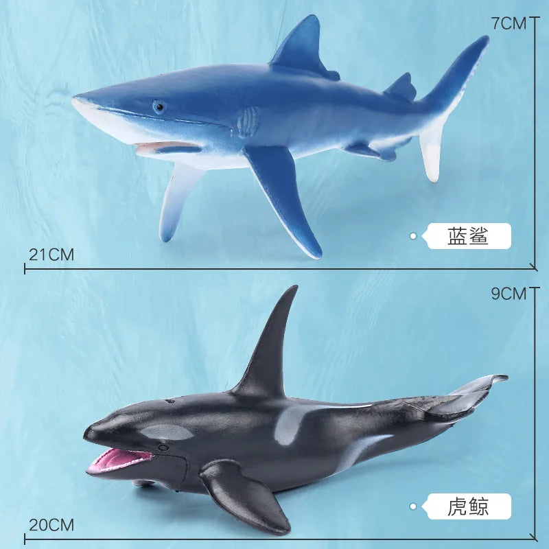 Vibrant Sea Life Collectible Toy Figures